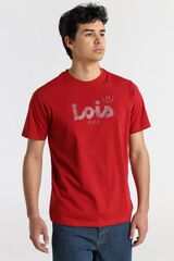Lois T-shirt de manga curta estampado