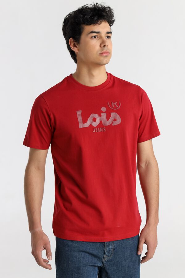 Lois T-shirt de manga curta estampado