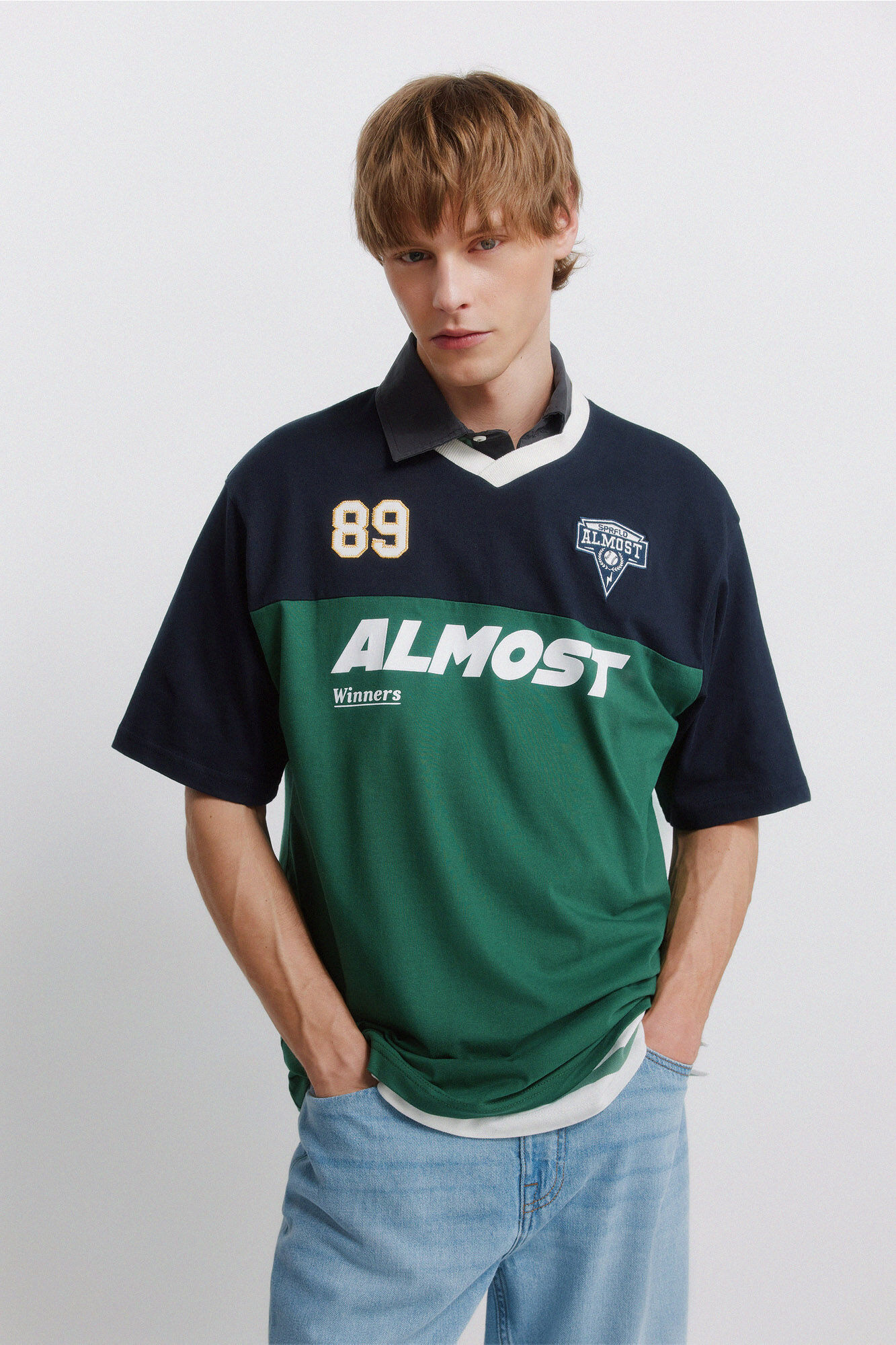 Springfield Camiseta block almost