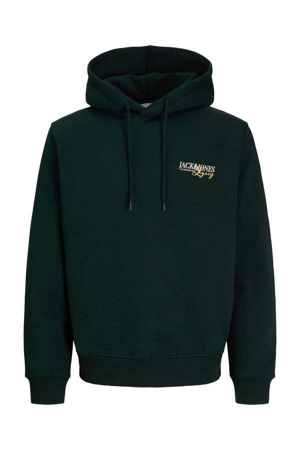 Jack & Jones Sweatshirt relaxed com capuz azul
