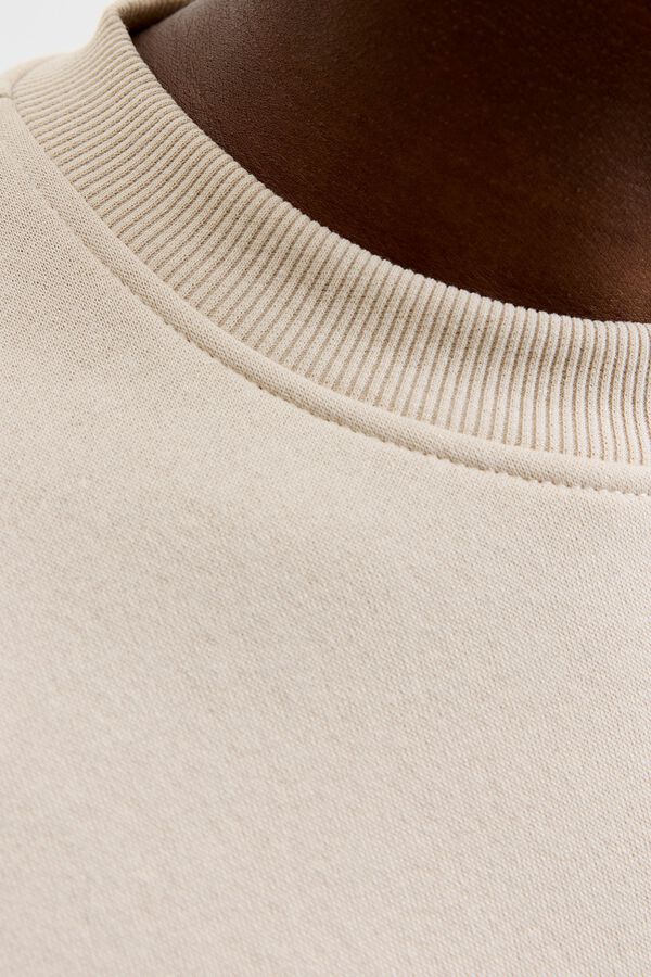 Jack & Jones Camisola de gola redonda cinzento
