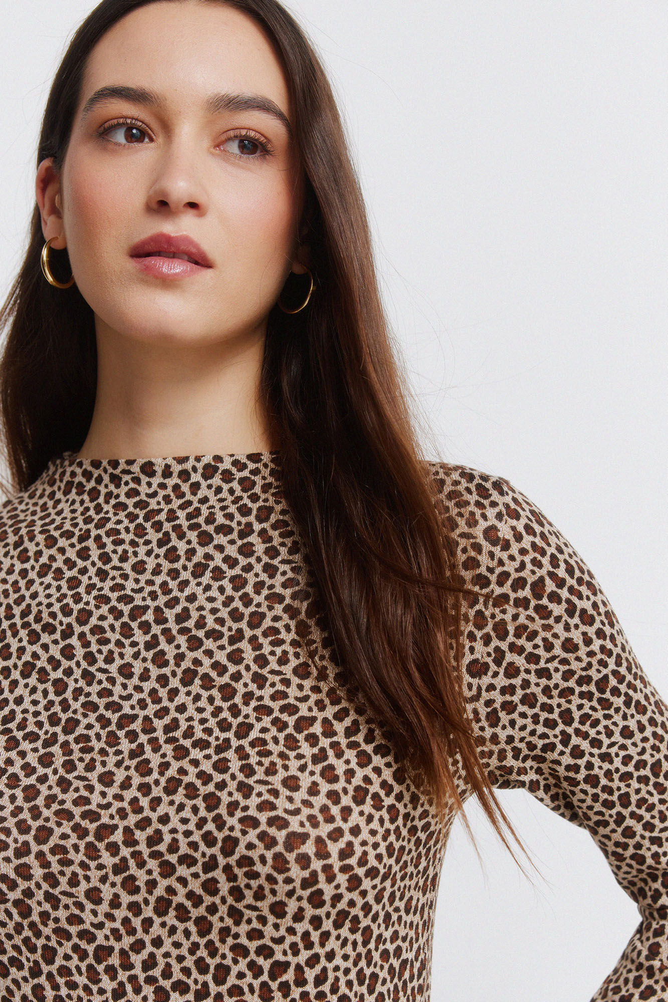 Springfield T-shirt com gola Perkins