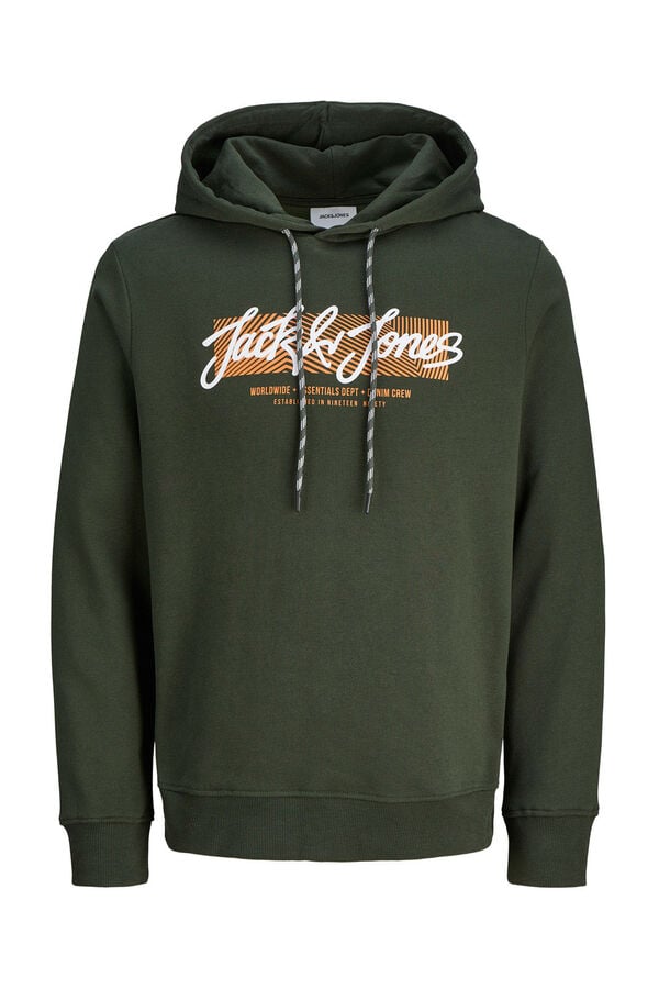 Jack & Jones sweatshirt e logo verde