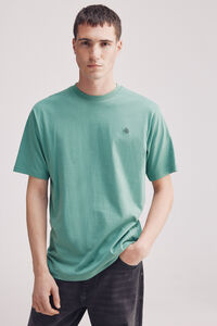 Springfield Camiseta básica com gola redonda