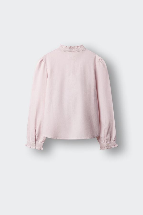 Springfield Kids Blusa oxford menina rosa