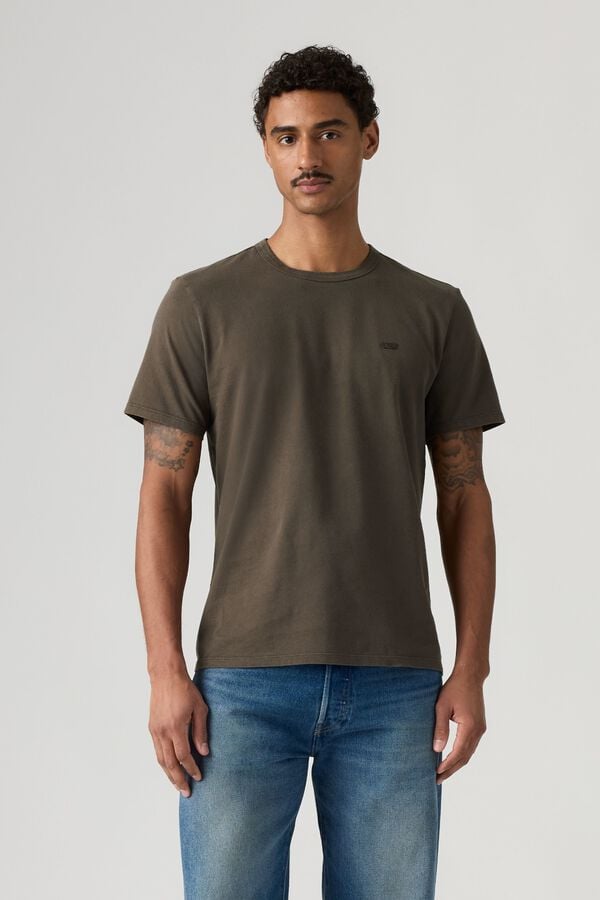 Levi's T-shirt de manga curta verde