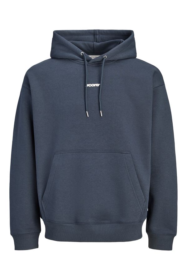 Jack & Jones Sweatshirt loose com capuz azul