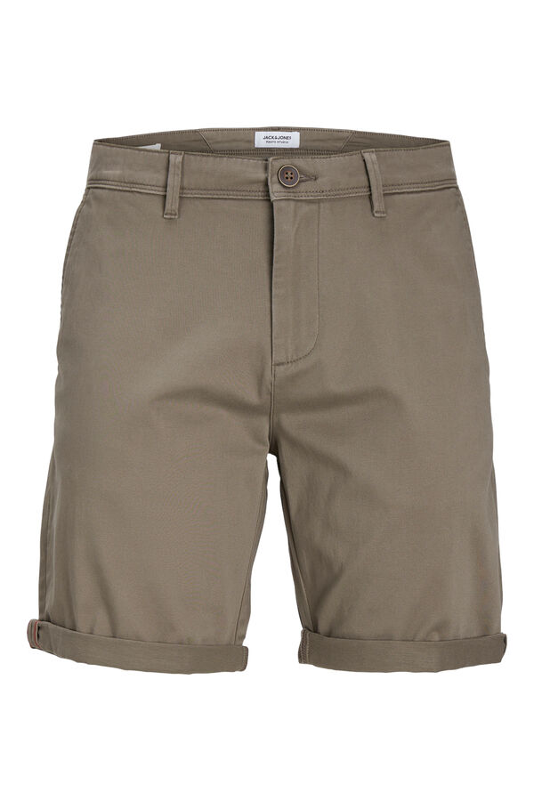 Jack & Jones Calções chino regular fit cinzento