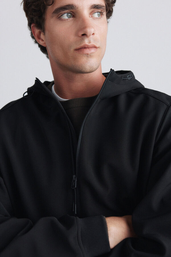 Springfield Casaco softshell com capuz preto