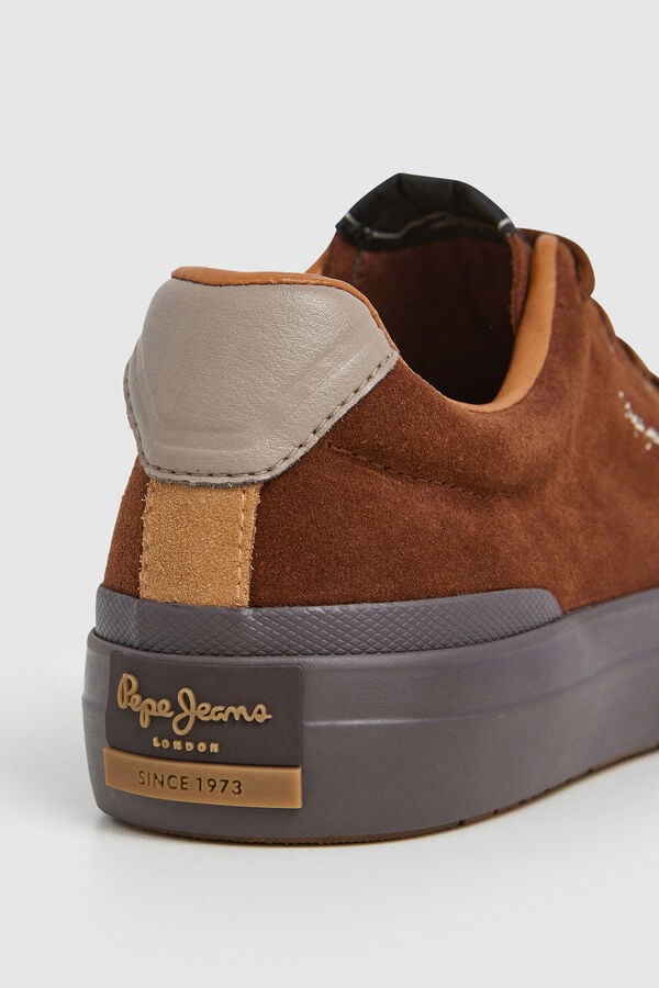 Pepe Jeans Tênis de Camurça cru