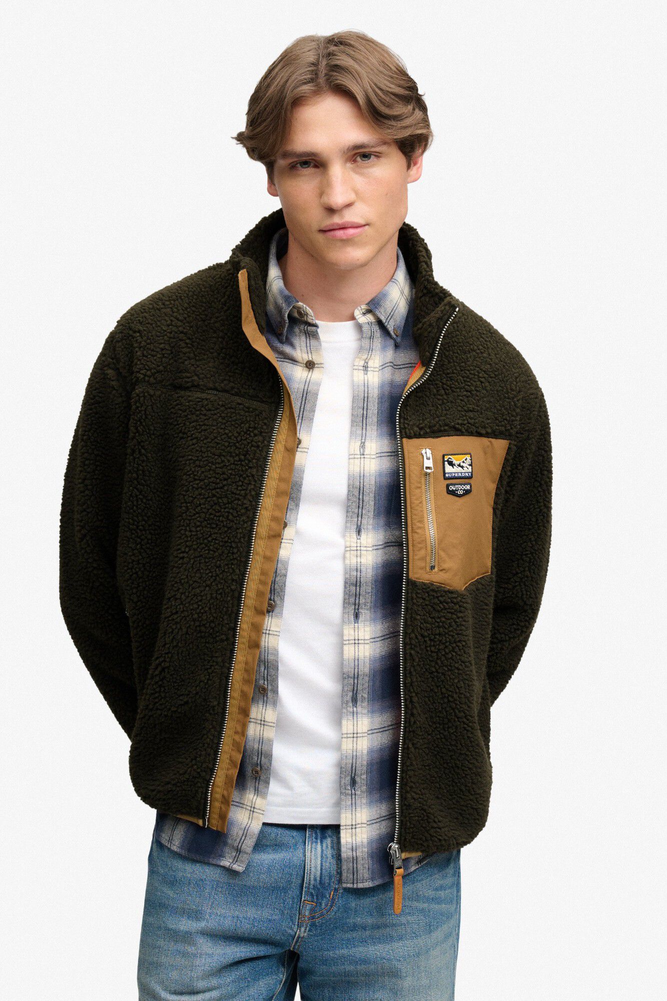Superdry Forro polar folgado