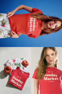 High Spirits T- Shirt Rouge 