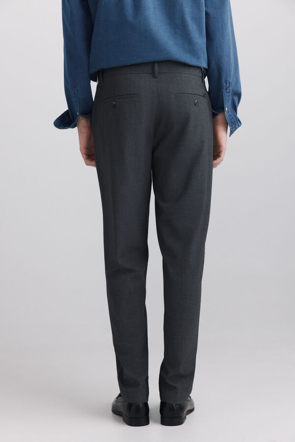 Springfield Cal&ccedil;a comfort slim fit cinzento