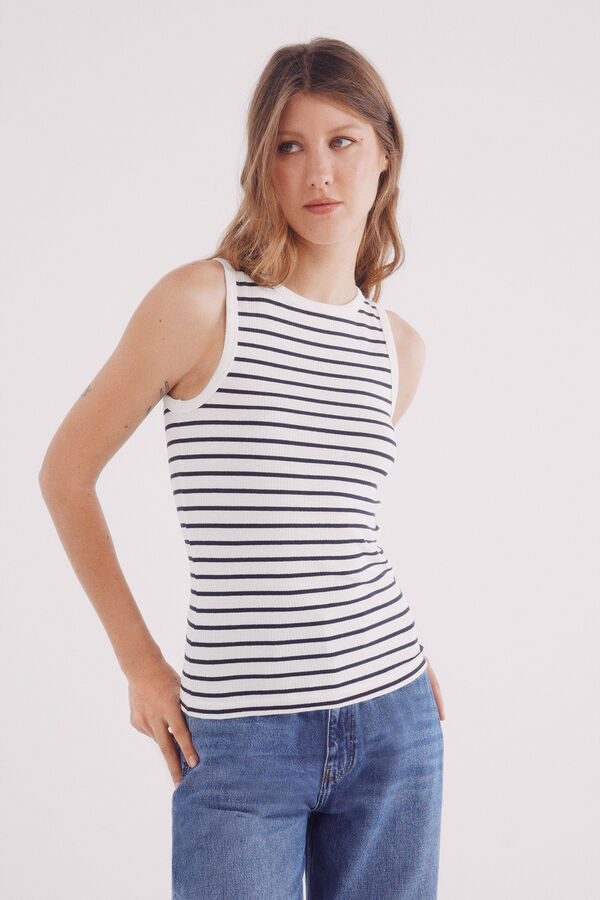 Springfield Regata de alças estampado