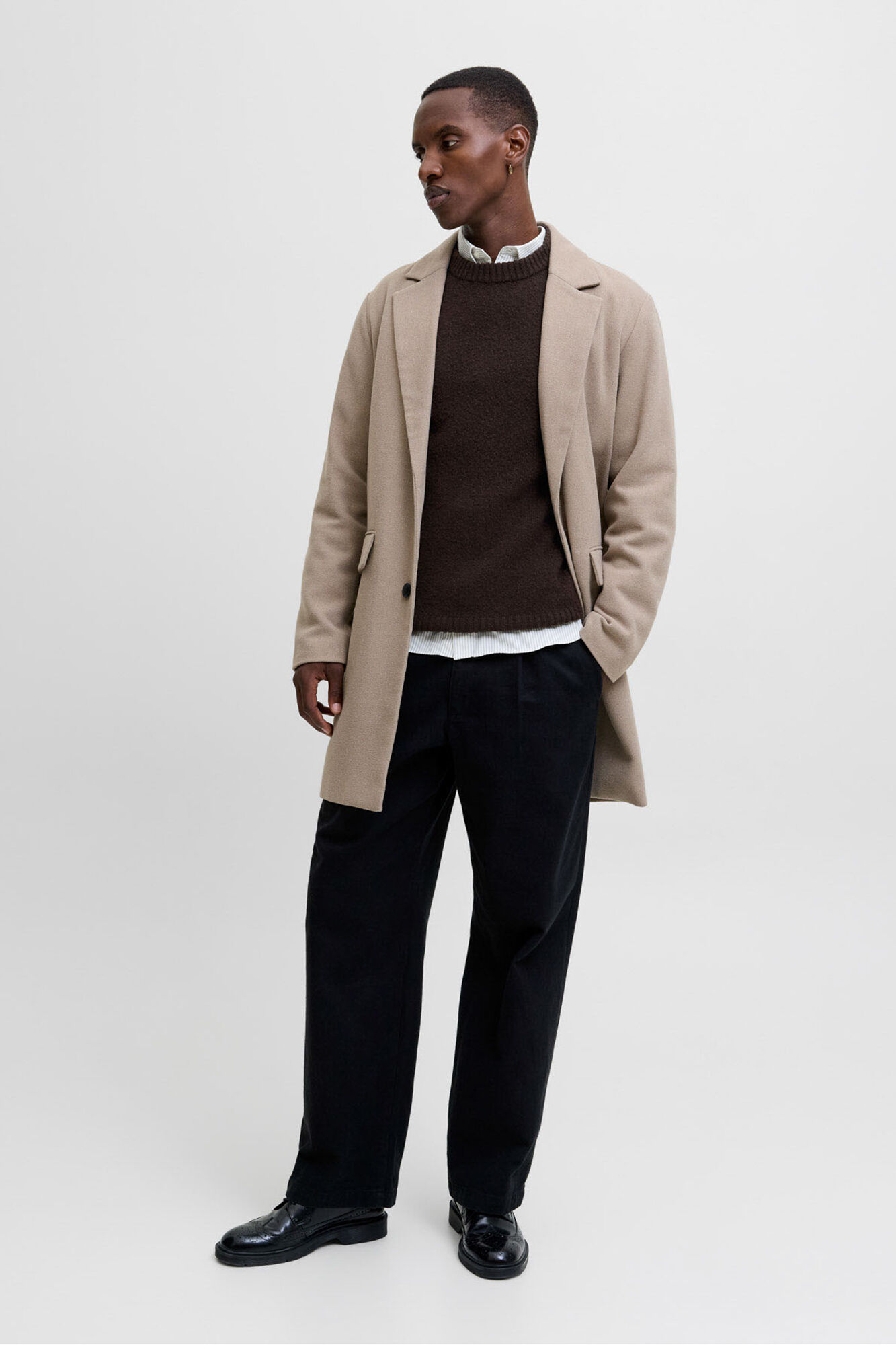 Jack & Jones Camisola b&aacute;sico de malha