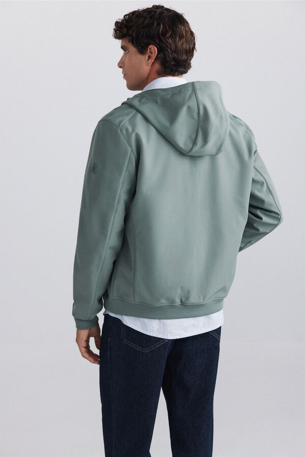 Springfield Casaco softshell com capuz verde