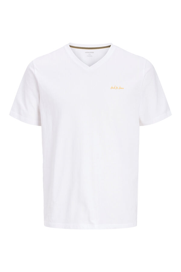 Jack & Jones T-shirt com logo branco