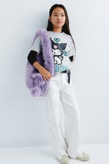 Springfield Kids Jeans wideleg para menina bege