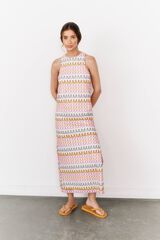 High Spirits Vestido Crumble estampado