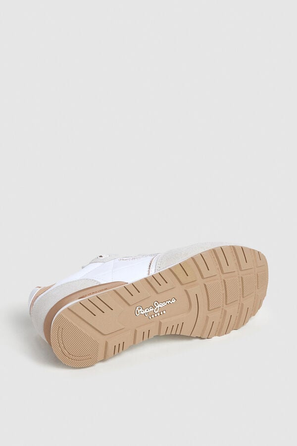 Pepe Jeans Sapatilhas Running Retro branco
