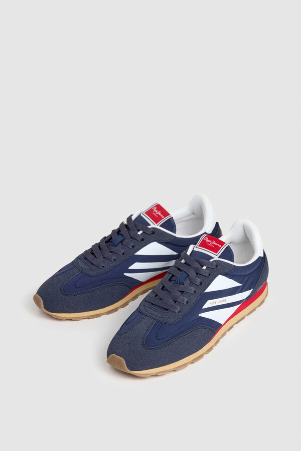 Pepe Jeans T&eacute;nis leves estilo retro azul