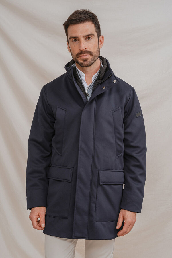 Celopman Parka Dupla azul