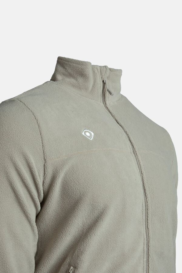 Izas Jaqueta leve de forro polar estampado