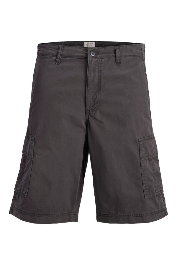Jack & Jones Bermuda cargo relaxed cinzento