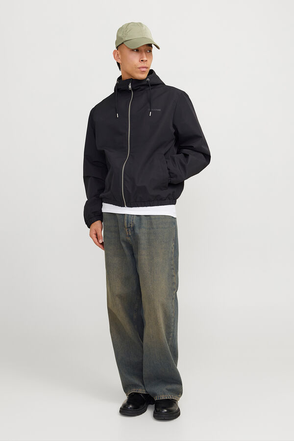 Jack & Jones Casaco de meia estação preto