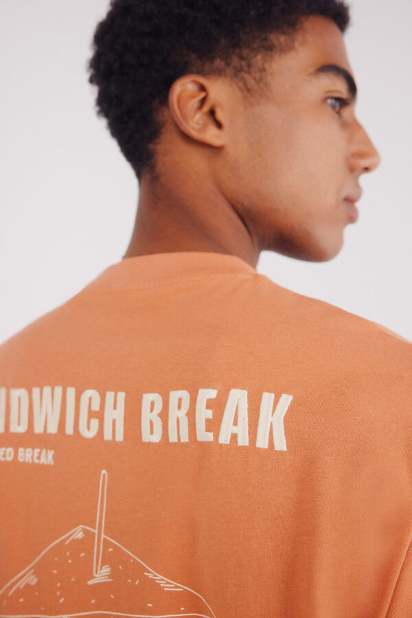 Springfield Sandwich break t-shirt red