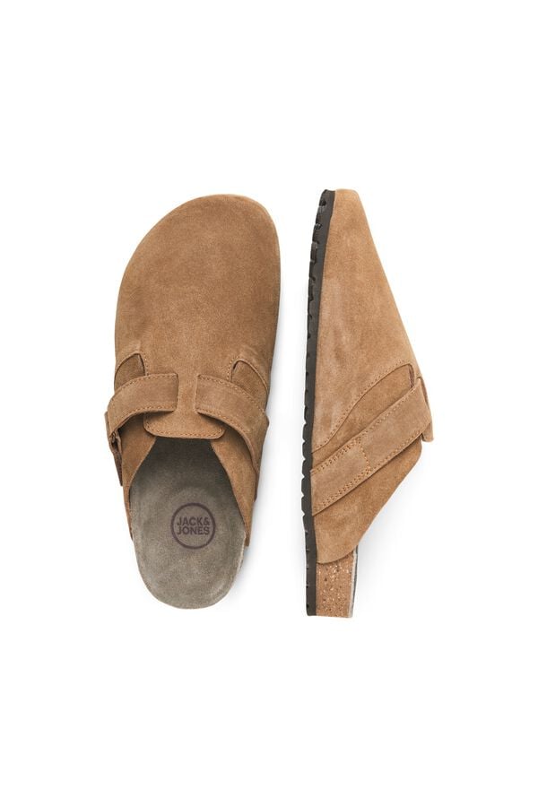 Jack & Jones Tamancos em croute com fivela cru