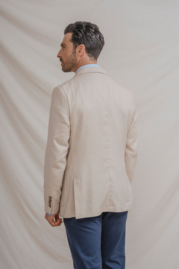 Celopman Casaco casual bege