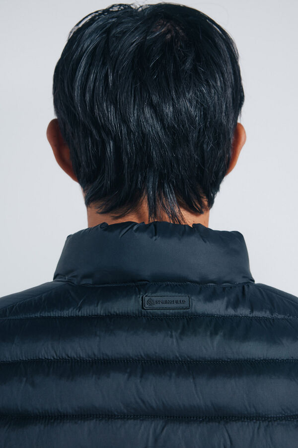 Springfield Colete acolchoado preto
