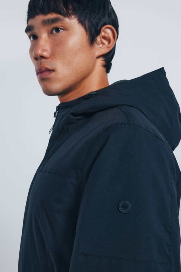 Springfield Blusão técnica acolchoada preto