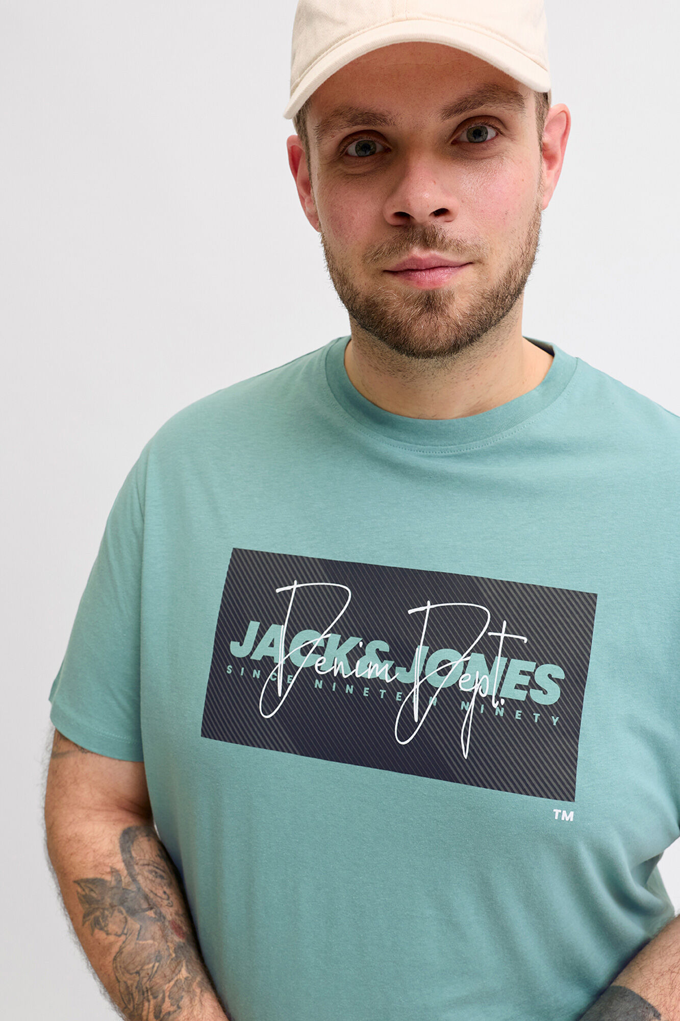 Jack & Jones PLUS T-shirt logo