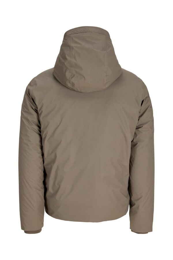 Jack & Jones Blus&atilde;o curto com capuz ajust&aacute;vel cru