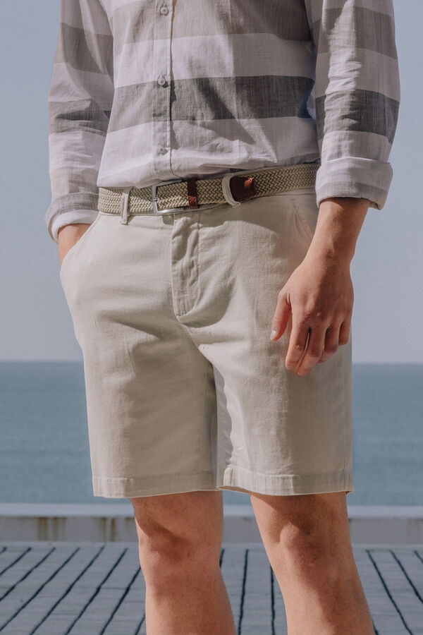 Celopman Bermuda Chino  bege