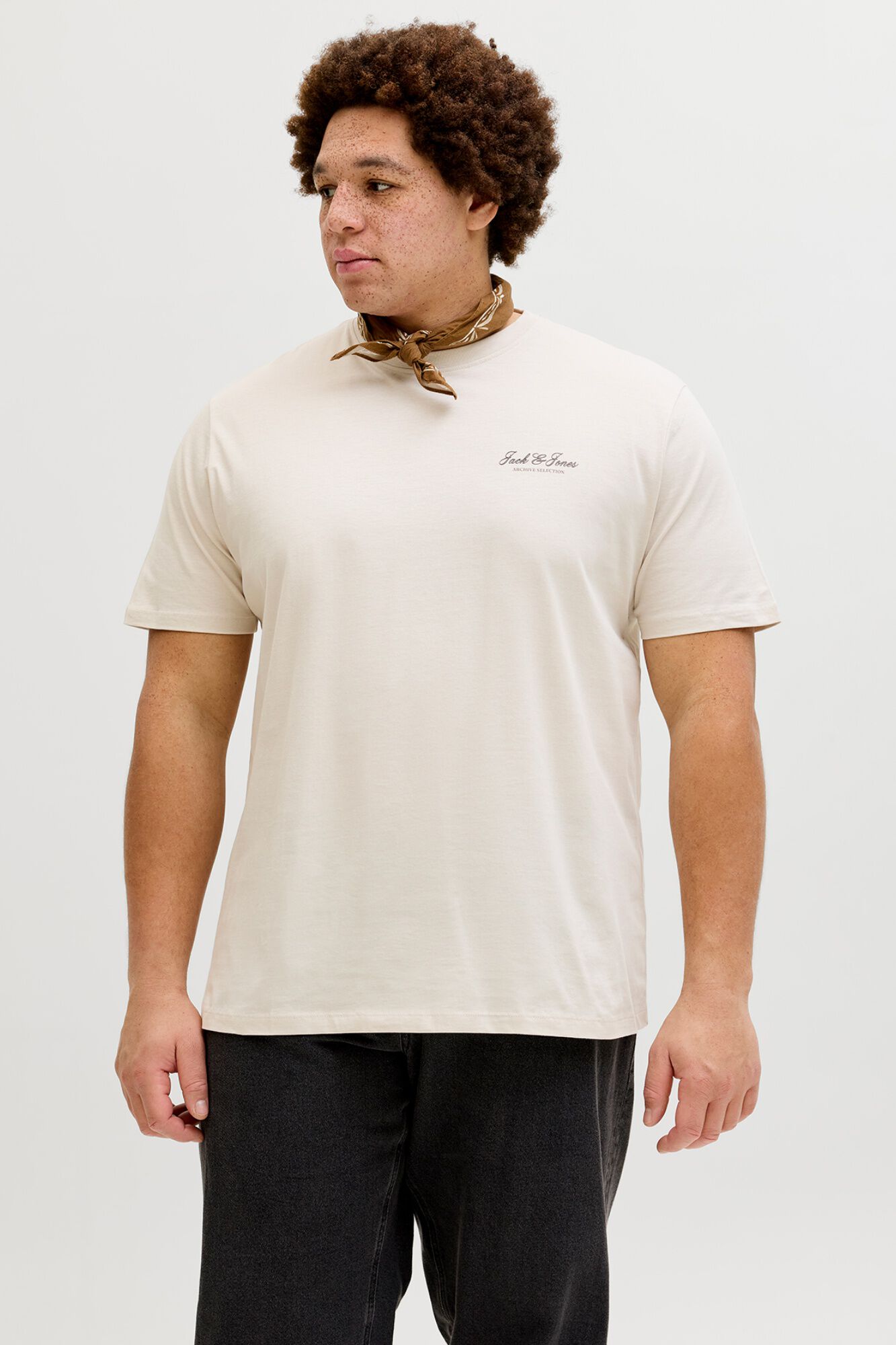 Jack & Jones PLUS T-shirt de manga curta com logo