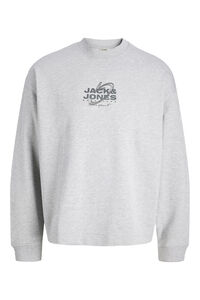 Jack & Jones Moletom b&aacute;sico de manga comprida