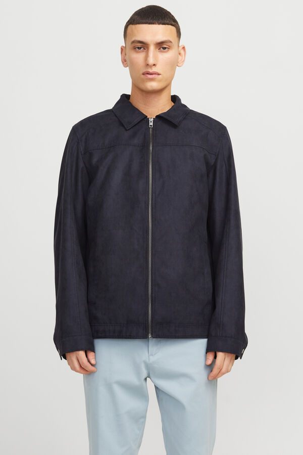 Jack & Jones Blusão de corte regular preto