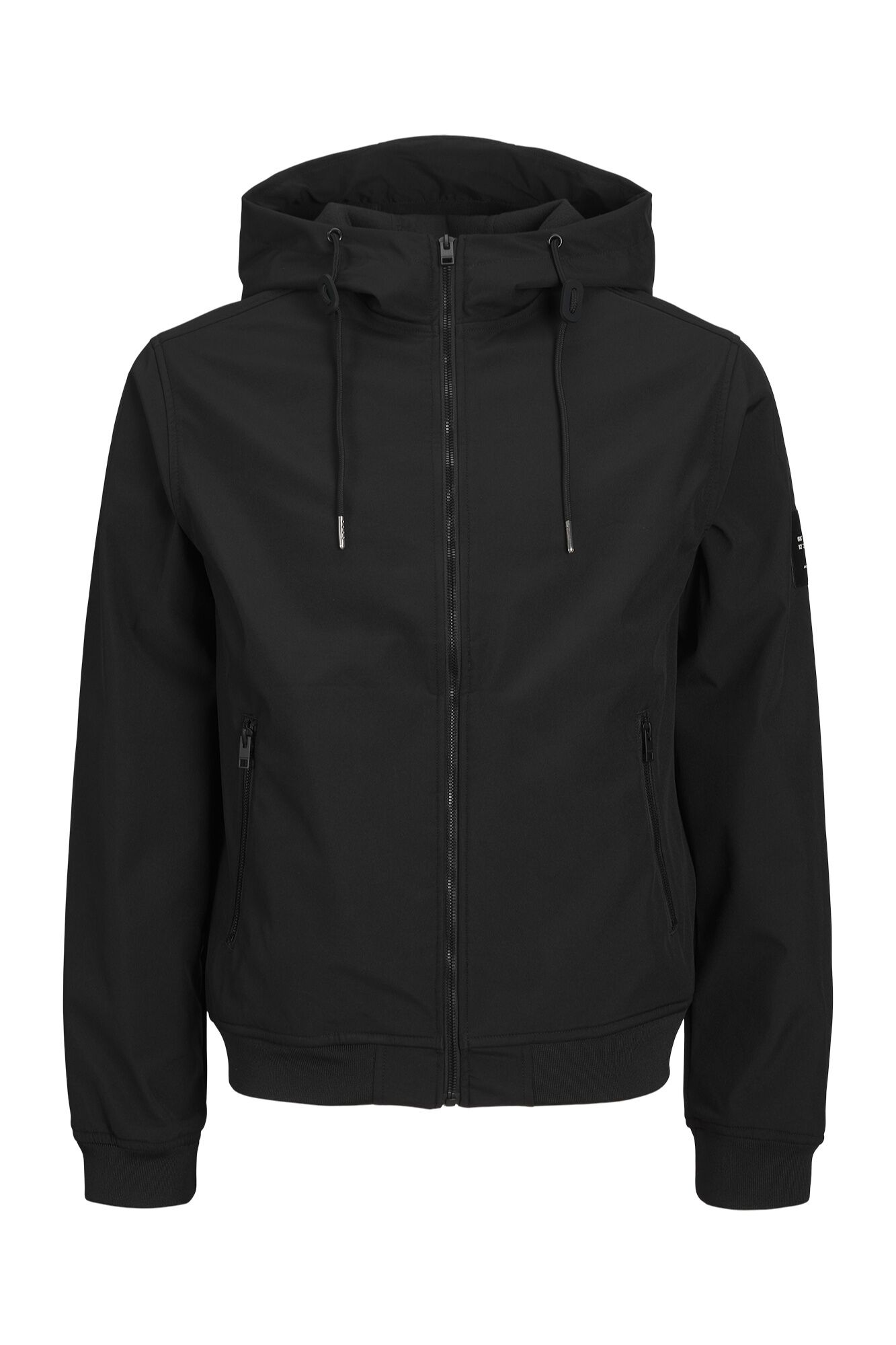 Jack & Jones PLUS Blus&atilde;o softshell com capuz