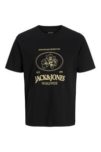 Jack & Jones PLUS T-shirt manga curta em algod&atilde;o
