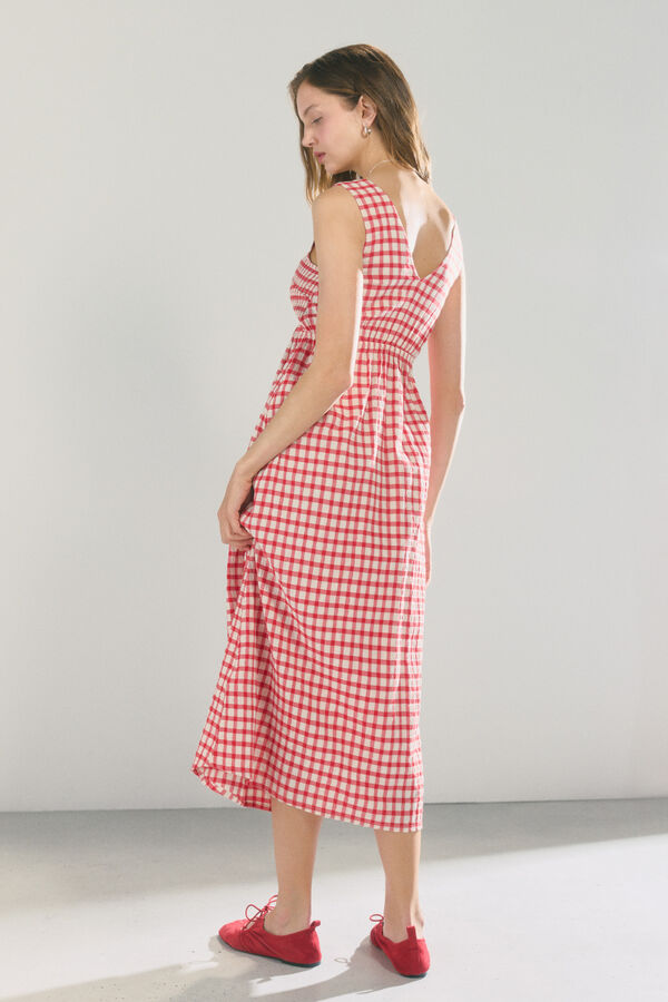 High Spirits Vestido Clover vermelho