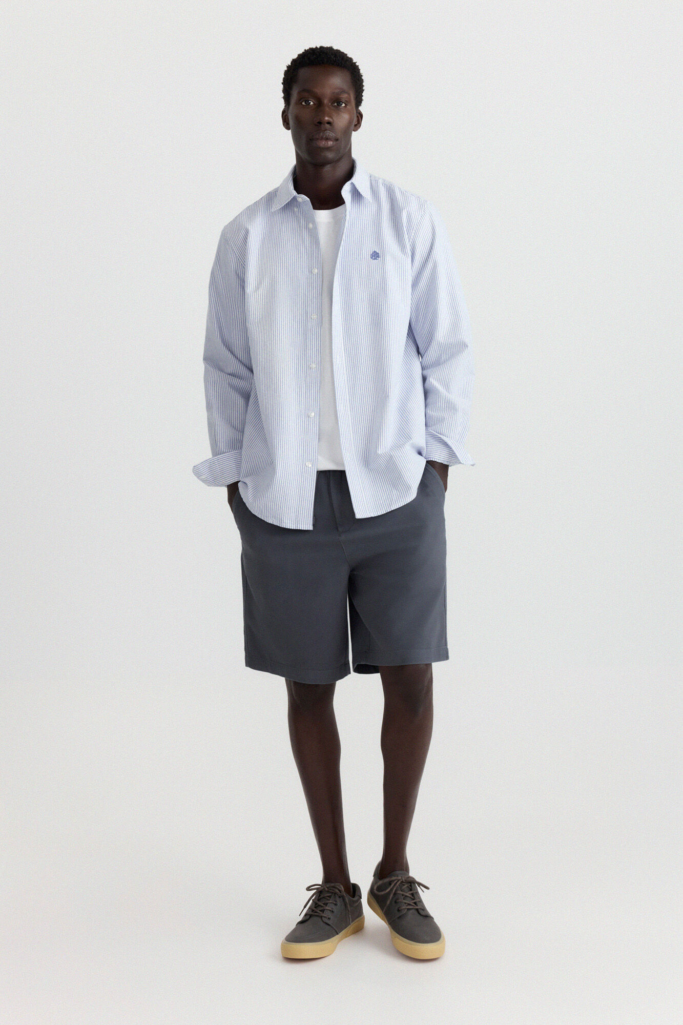 Springfield Camisa oxford &agrave;s riscas