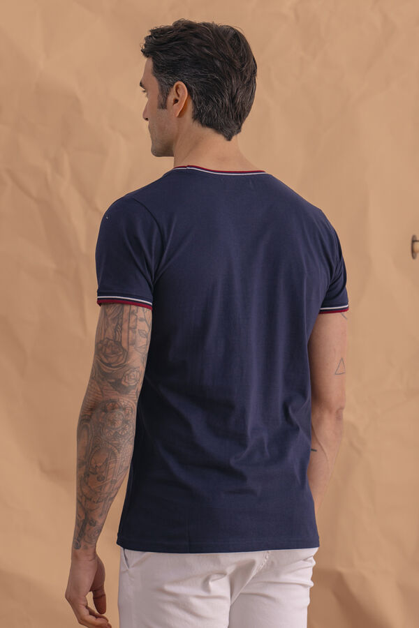 Celopman T-shirt b&aacute;sica azul