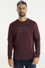 Lois Sweatshirt gola caixa estampado