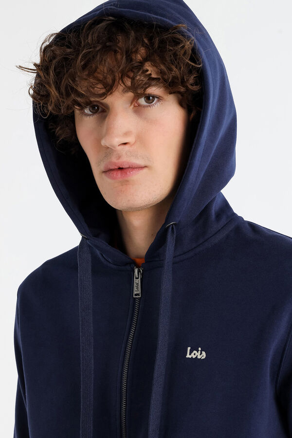 Lois Sweatshirt capuz azul