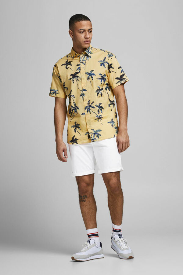 Jack & Jones Bermuda estilo chino regular fit blanco