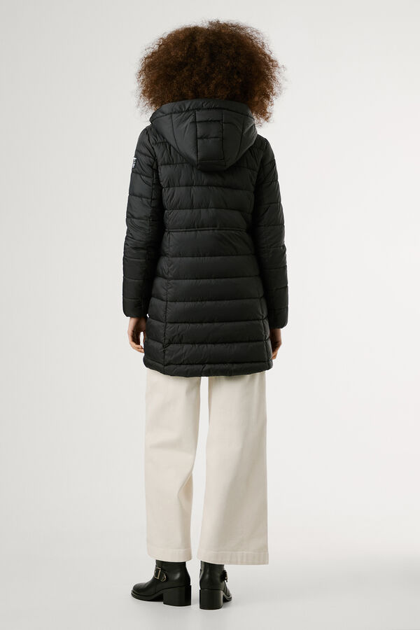 Pepe Jeans Long Padded Down Jacket black