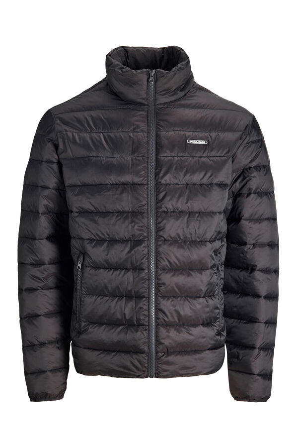 Jack & Jones Jaqueta puffer curta preto